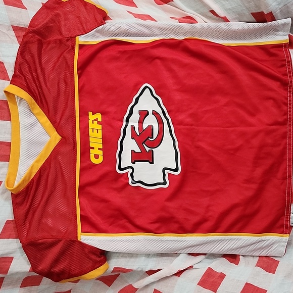 Reversible Youth Large Kansas City Chiefs Jersey - NFL Flag Football - Picture 2 of 4
